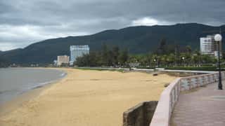 beach cityscape coastline
