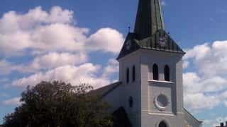 church steeple sky