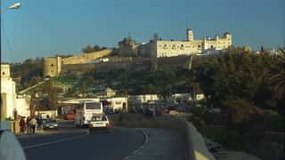 fortress hill cityscape historic architecture