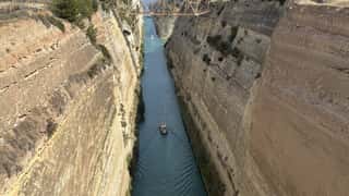 Corinth Canal Cruise Port