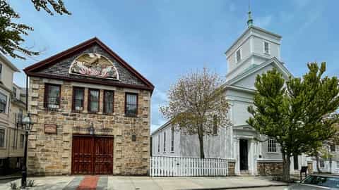 historic buildings street view