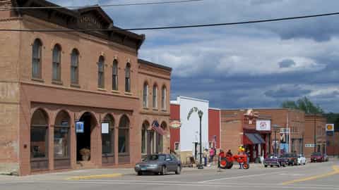 historic buildings street scene