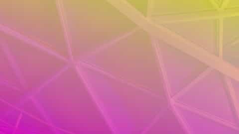 A geometric ceiling with a pink and yellow gradient - Icon Of The Seas, Royal Caribbean