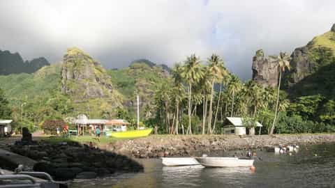 Fatu Hiva Cruise Port