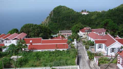 Saba Island Cruise Port