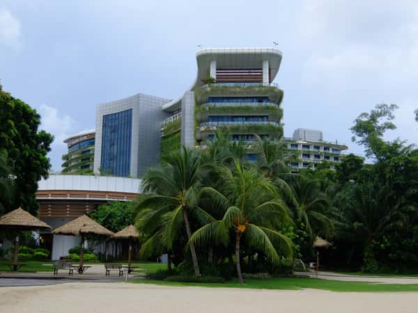 hotel resort tropical landscaping