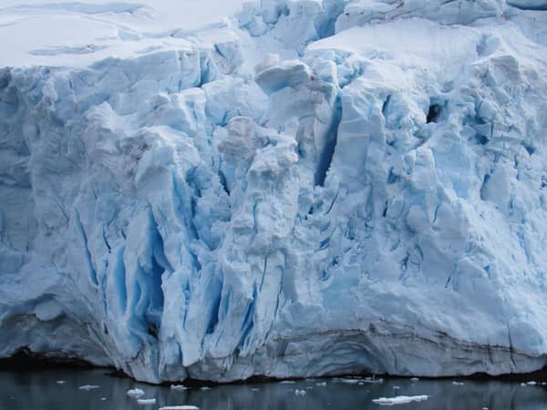 iceberg and water