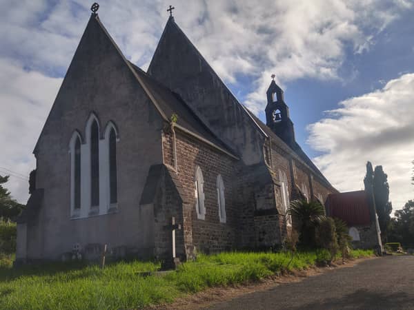 historic church exterior stone architecture