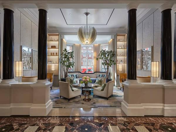 Mandarin Oriental Hyde Park, London, England — Mandarin Oriental Hyde Park, London - New Lobby Lounge
