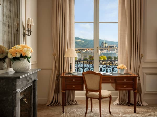 Beau-Rivage Geneve, Switzerland — Beau-Rivage Geneve - Junior Suite Lake View