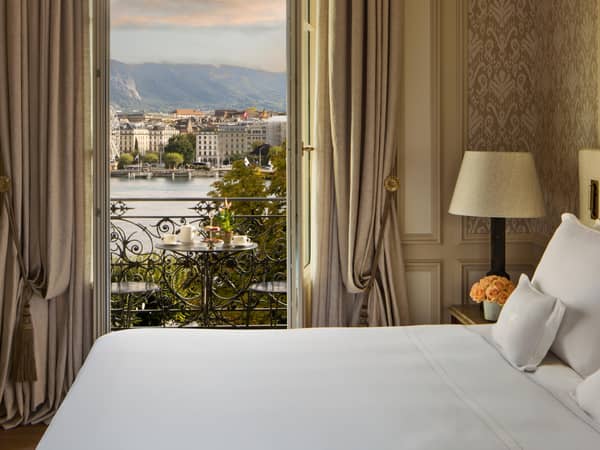 Beau-Rivage Geneve, Switzerland — Beau-Rivage Geneve - Junior Suite Lake View