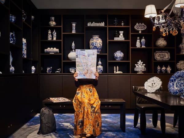 Andaz Amsterdam Prinsengracht, The Netherlands — Andaz Amsterdam Prinsengracht - Delft Blue Room