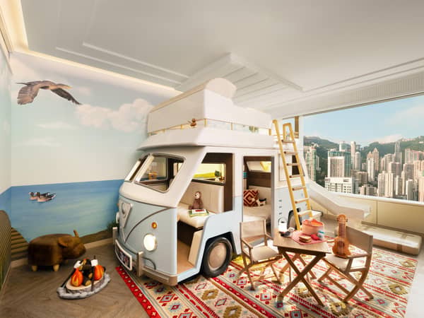 Island Shangri-La, Hong Kong, China — Island Shangri-La, Hong Kong - Campervan Haven Themed Family Suite