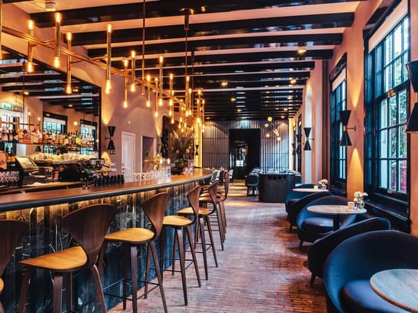 The Dylan Amsterdam, The Netherlands — The Dylan Amsterdam - One of the restaurants, Bar Brasserie OCCO