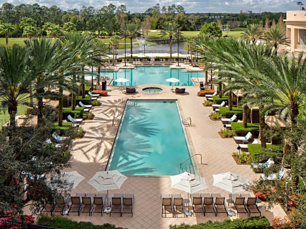 Waldorf Astoria Orlando, United States — Waldorf Astoria Orlando - Waldorf Astoria Orlando pools and private cabanas