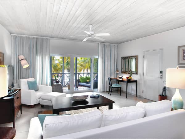 Carlisle Bay, Antigua — Carlisle Bay - Ocean Suite Living Room