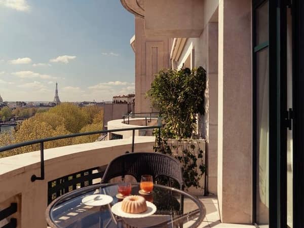 Cheval Blanc Paris, France — Cheval Blanc Paris - Junior Suite Balcony