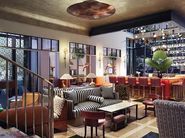 Virgin Hotels New Orleans, United States — Virgin Hotels New Orleans - Commons Club Lounge
