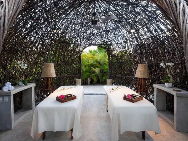 Conrad Punta de Mita, Mexico — Conrad Punta de Mita - Outdoor Treatment Cabin at Conrad Spa