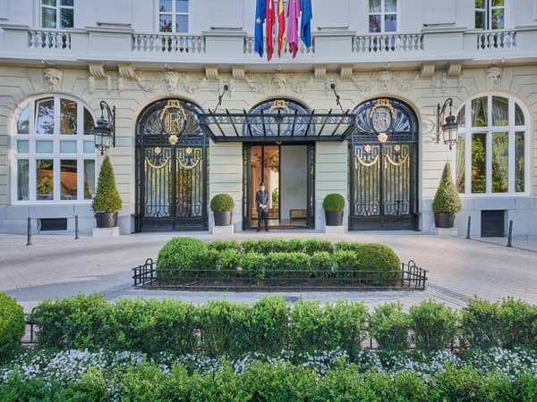 Mandarin Oriental Ritz, Madrid, Spain — Mandarin Oriental Ritz, Madrid - Hotel Entrance