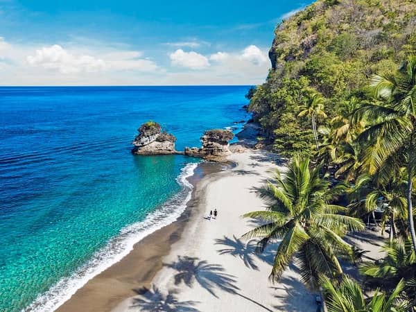 Anse Chastanet, St. Lucia — Anse Chastanet - As a volcanic island, the sand at our beaches changes from white to black sand throughout the day.