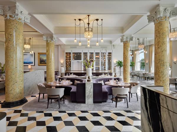 Mandarin Oriental Palace, Luzern, Switzerland — Mandarin Oriental Palace, Luzern - Colonnade