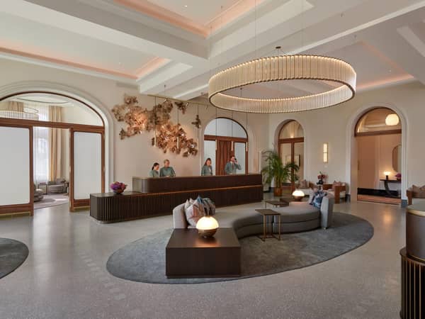 Mandarin Oriental Palace, Luzern, Switzerland — Mandarin Oriental Palace, Luzern - Lobby