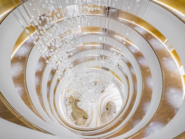 Fairmont Doha, Qatar — Fairmont Doha - Fairmont Doha Lobby Chandelier