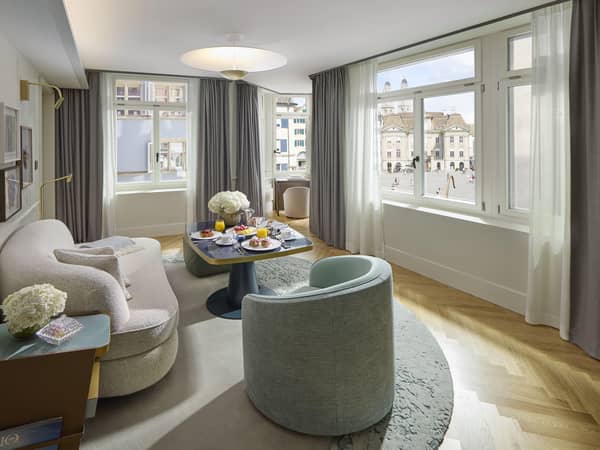 Mandarin Oriental Savoy, Zurich, Switzerland — Mandarin Oriental Savoy, Zurich - Munsterhof Suite