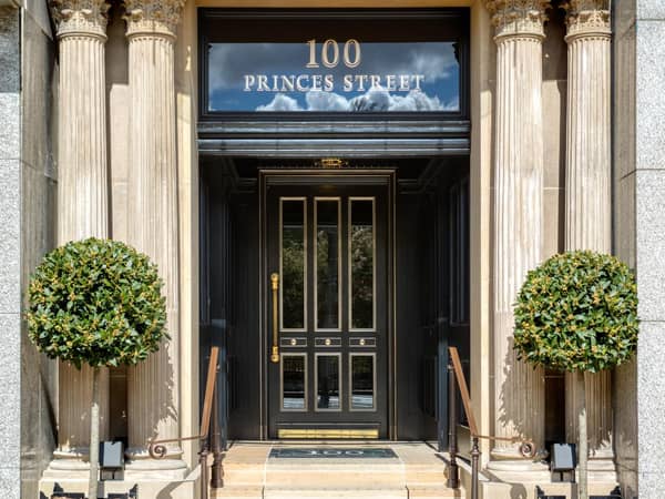 100 Princes Street, Scotland — 100 Princes Street - Hotel exterior - daytime