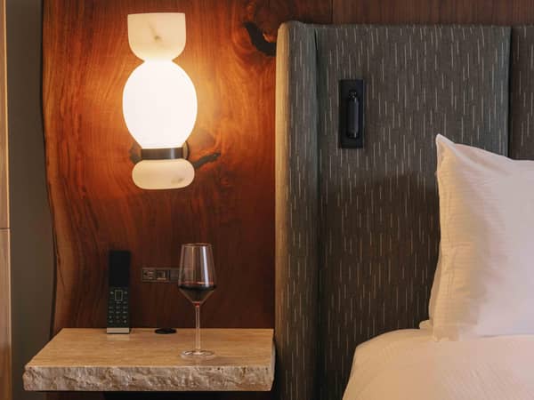 Rimrock Banff, Emblems Collection, Canada — Rimrock Banff, Emblems Collection - Classic guest room at Rimrock Banff, Emblems Collection with mountain views, warm wood tones, and modern alpine design in Banff National Park.