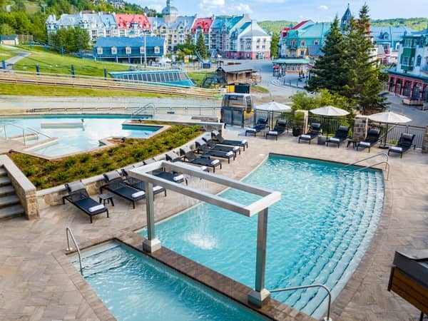 Fairmont Tremblant, Canada — Fairmont Tremblant - Outdoor Hydrotherapy Pools