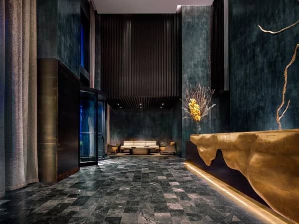 Nobu Hotel Chicago, United States — Nobu Hotel Chicago - Kintsugi Lobby/Front Desk
