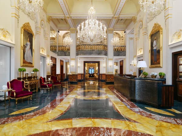Hotel Imperial, a Luxury Collection Hotel, Vienna, Austria — Hotel Imperial, a Luxury Collection Hotel, Vienna - Lobby