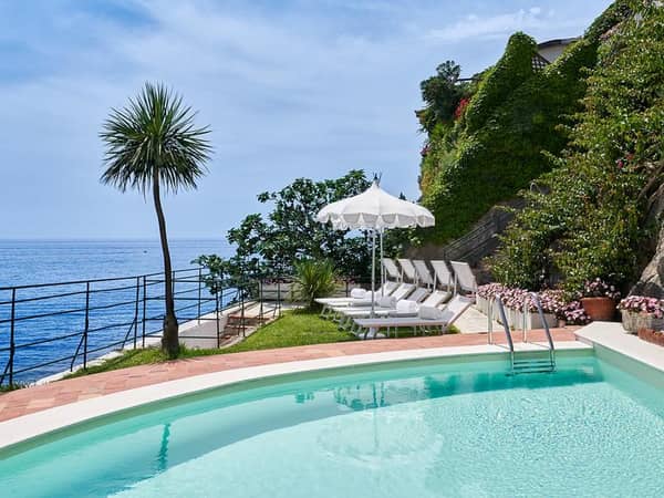 Palazzo Avino, Italy — Palazzo Avino - Beach Club Pool