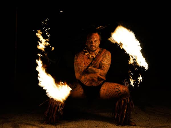 Le Taha’a, French Polynesia — Le Taha’a - Polynesian Show - fire dance