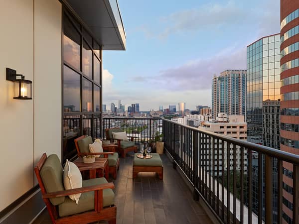 Hutton Hotel, United States — Hutton Hotel - Penthouse East Balcony
