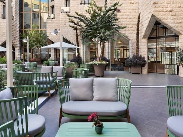 The Inbal Jerusalem Hotel, Israel — The Inbal Jerusalem Hotel - Court Yard