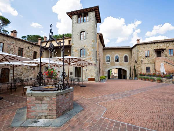 Castel Monastero, Italy — Castel Monastero