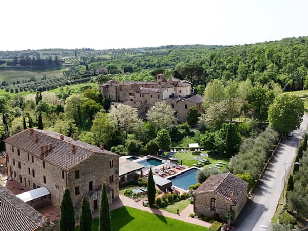 Castel Monastero, Italy — Castel Monastero