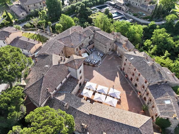Castel Monastero, Italy — Castel Monastero