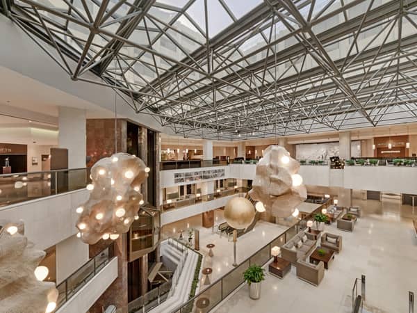 Athenaeum InterContinental Athens, Greece — Athenaeum InterContinental Athens - Atrium bathed in day light