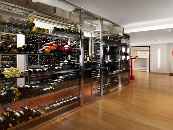 Athenaeum InterContinental Athens, Greece — Athenaeum InterContinental Athens - Premiere Restaurant's walking wine cellar