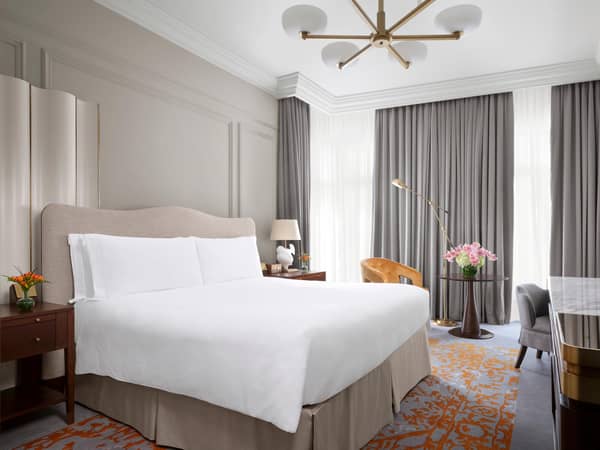 The Savoy, A Fairmont Managed Hotel, England — The Savoy, A Fairmont Managed Hotel - Deluxe King Room