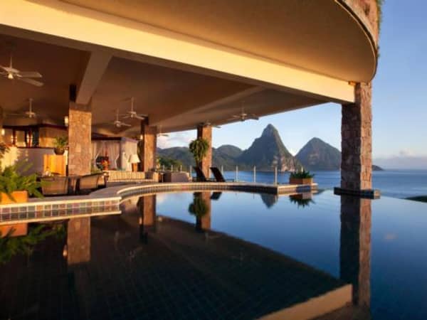 Jade Mountain, St. Lucia — Jade Mountain - Jade Mountain's Galaxy Infinity Pool Sanctuary