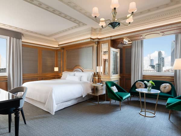 The Westin Palace, Milan, Italy — The Westin Palace, Milan - Executive Suite with view on Porta Nuova