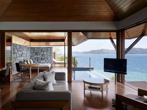 qualia, Great Barrier Reef, Australia — qualia, Great Barrier Reef - Windward Pavilion lounge