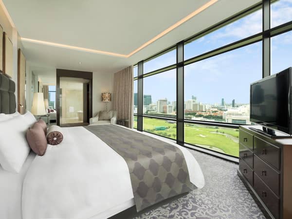 The St. Regis Bangkok, Thailand — The St. Regis Bangkok - Every element of the Caroline Astor Suite is designed to provide an extraordinary experience, high above the city of Bangkok.