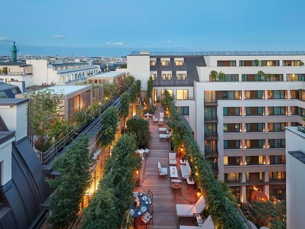 Mandarin Oriental, Paris, France — Mandarin Oriental, Paris - NEW “The Parisian Apartment”: • 4-bedrooms, gourmet kitchen, two family rooms, dining room and a large private garden (4,630 sqf interior and 2,475 sqf exterior private garden) - Combination of