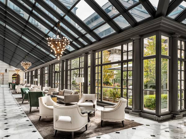 Fairmont Washington, D.C., Georgetown, United States — Fairmont Washington, D.C., Georgetown - Loggia Lounge - Lobby